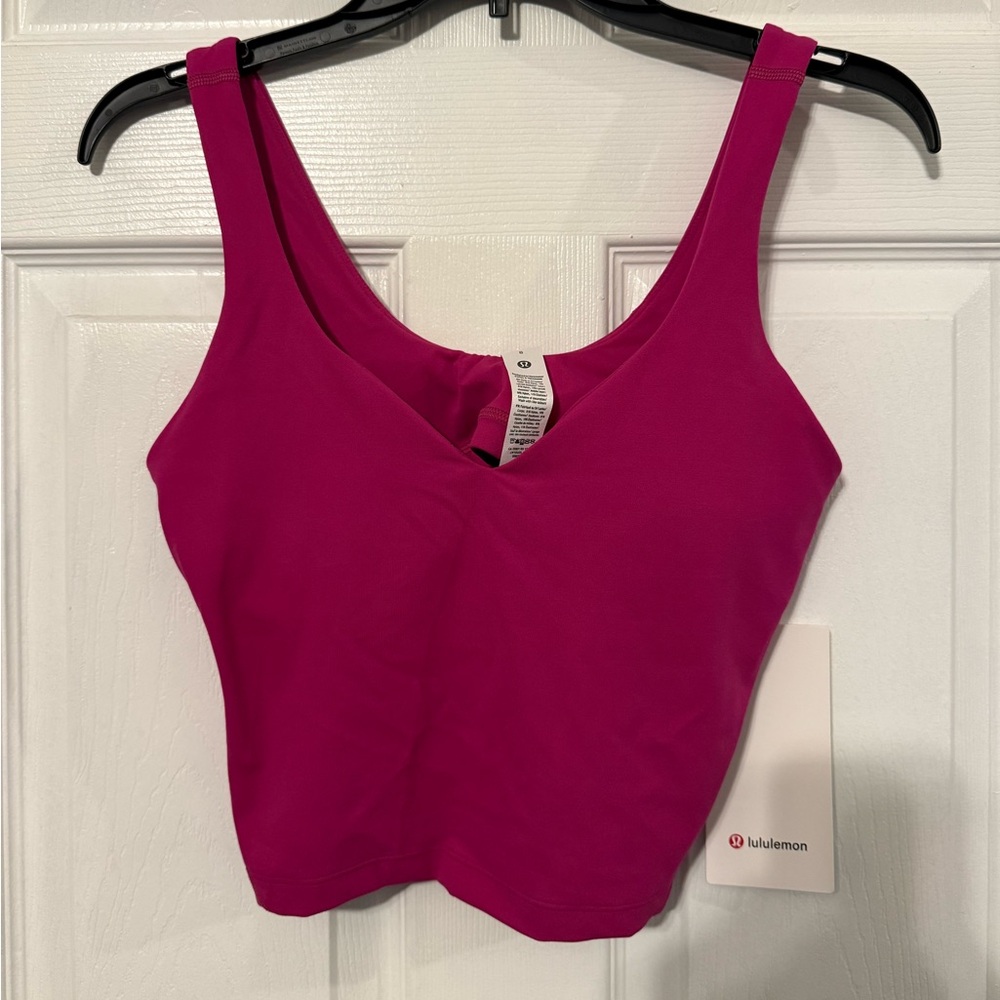 Lululemon Women’s Align Tank Top -Ripened Raspberry Color NWT. Size 8